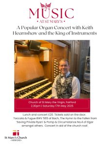 Keith Hearnshaw organ concert