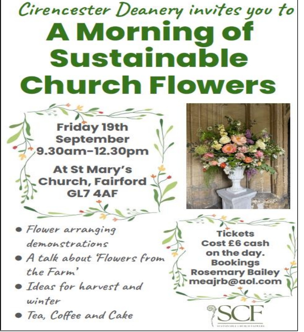 Suatainable Church Flower